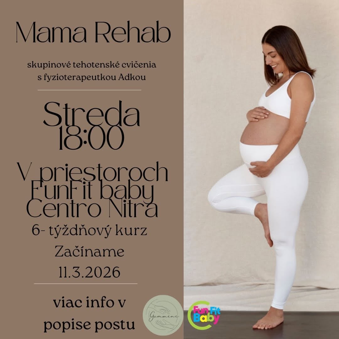 Pacientka cvičí pri baletnej tyči s fyzioterapeutkou - Centrum pohybu Gemmini